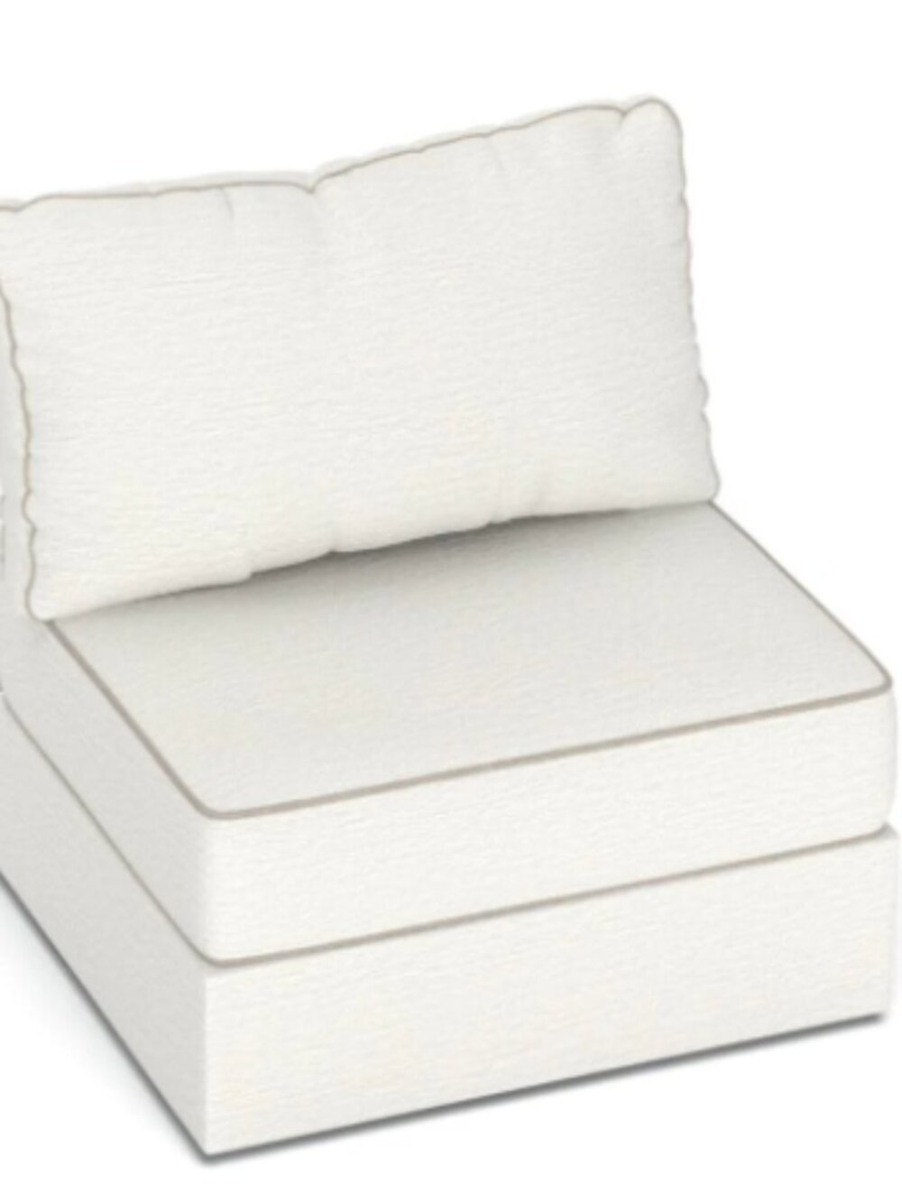 Lovesac Seat Cover Set: Tonal Chantilly Luxe Chenille